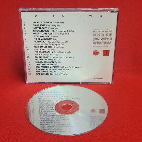 The Motown Singles Collection 1972-1992 Disc 2 CD 1993 - Picture 8 of 8